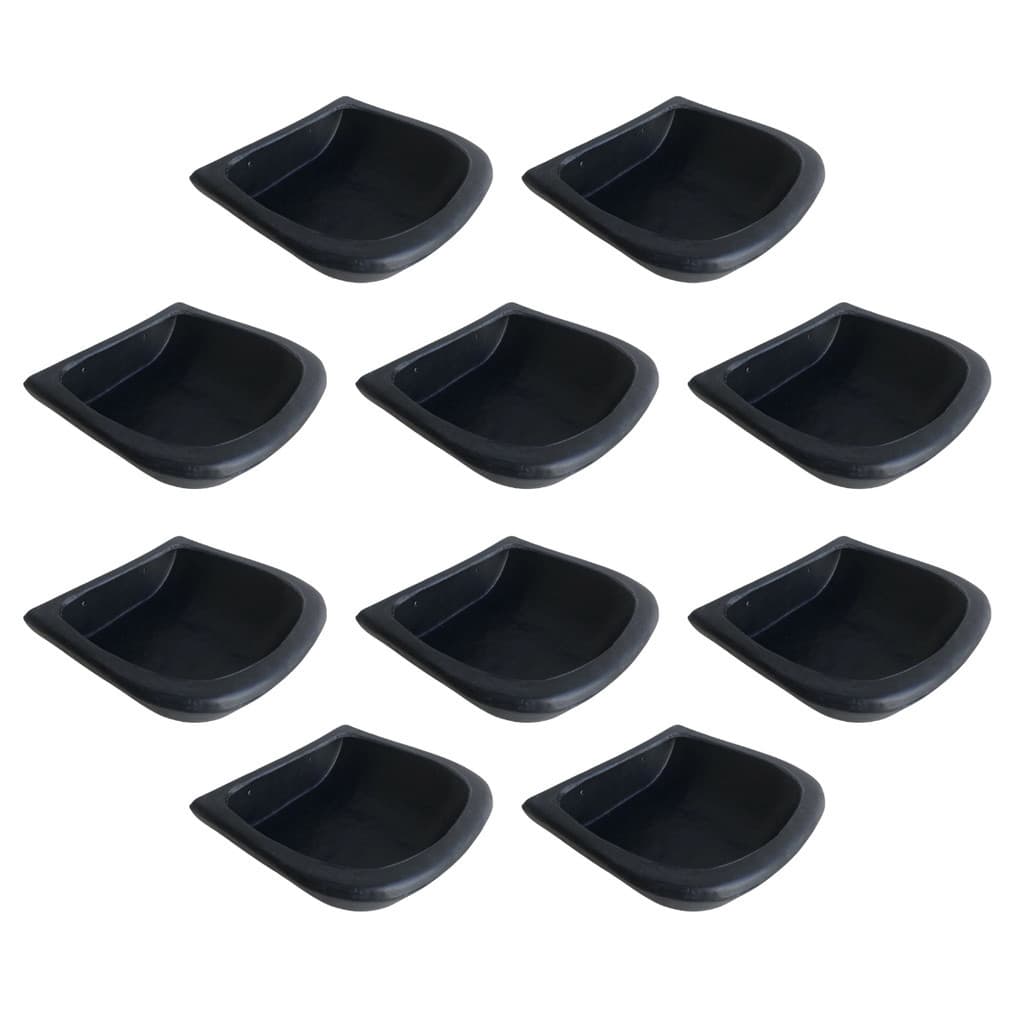 Kit 10 Saleiro Cocho Comedouro Ração Sal Animal 2,5 Litros