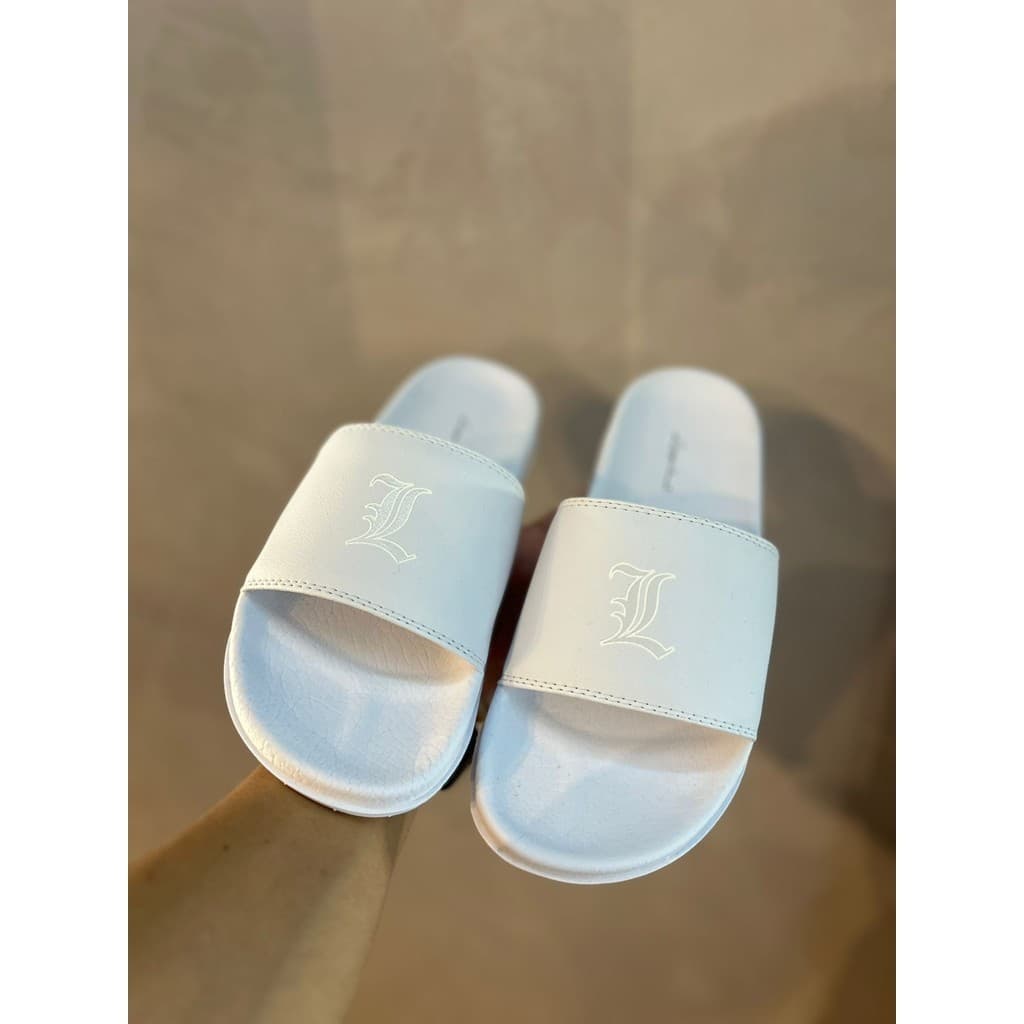 Chinelo Slide Longuinni L Premium Branco