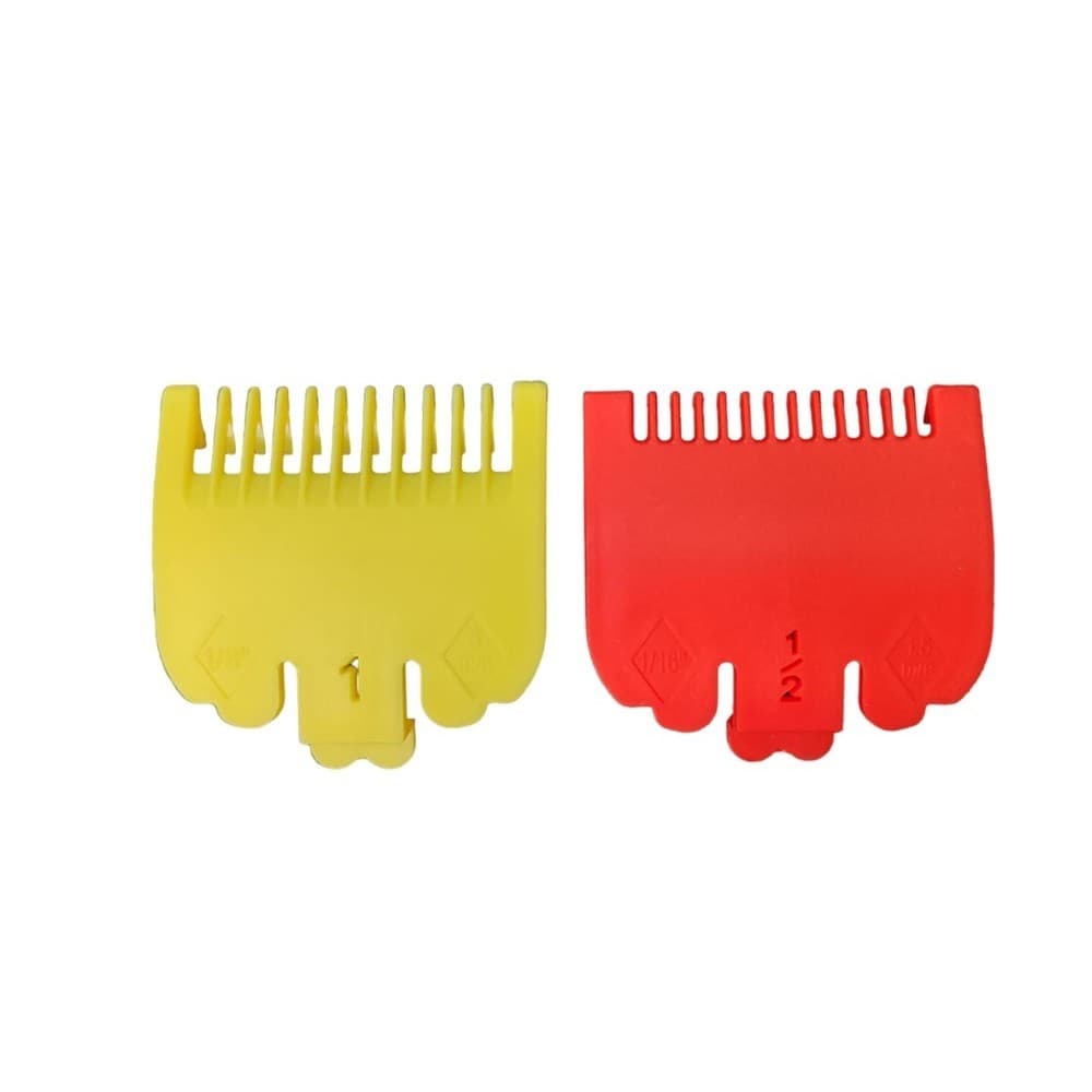 Kit Pente Especial 0,5 e 1 Cores Sortidas para Máquina de Cortar Cabelo cod 1614