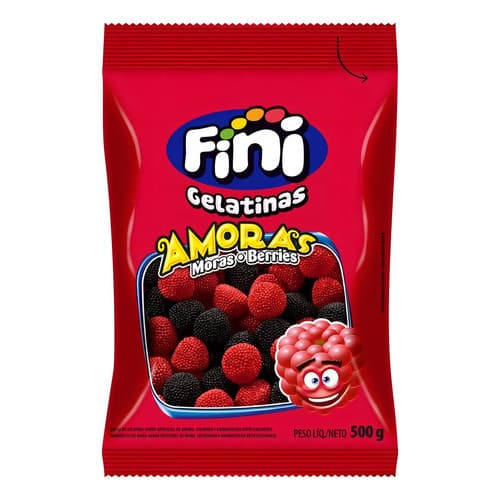 Balas Gelatina 450g~500g - Fini Todos Modelos Modelos Bala Amora 500gr