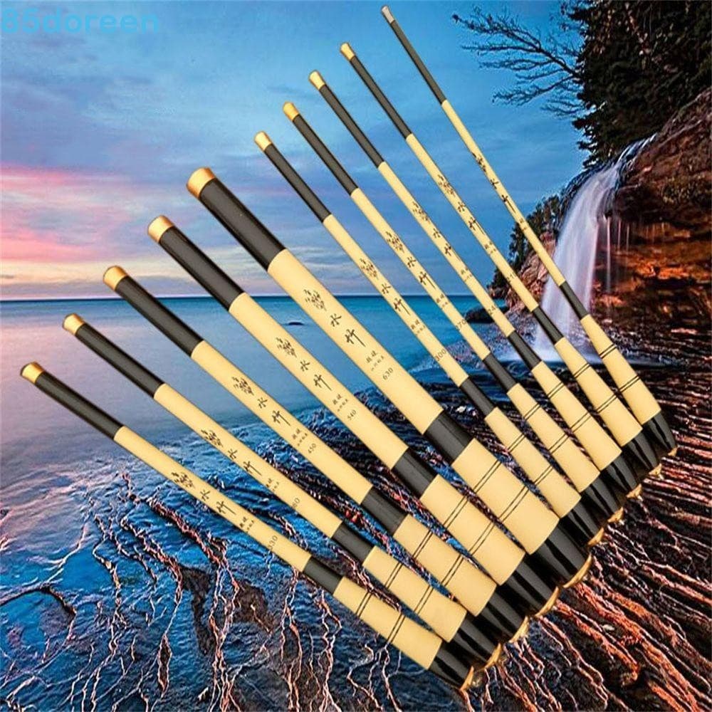 DOREEN1 Ferramentas De Pesca Com Haste Acessórios Ultralight 1,6-6 . Fundição Telescópica De Fibra De Carbono