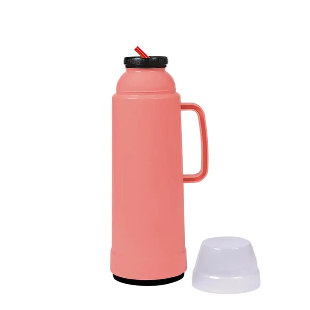 Garrafa Térmica 1L Sistema Flip 24h Quente Café Escritório Casa