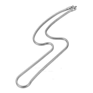 Exclusivo Corrente Cordão Rabo De Rato 60CM Aço Inox 316l 4mm