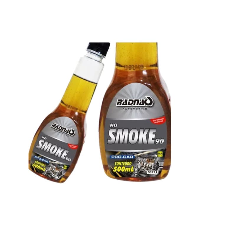 Radnaq No Smoke 90 Aditivo Motor Cansado Prolonga Para Motores Gasolina Alcool Ou Diesel Para Oleo Mineral Ou Sintetico