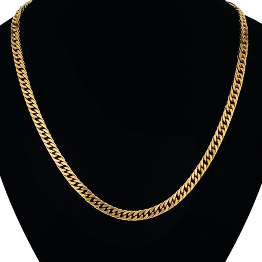 Corrente Masculina Hip Hop Funk Ostentação Banho 18k 10mm