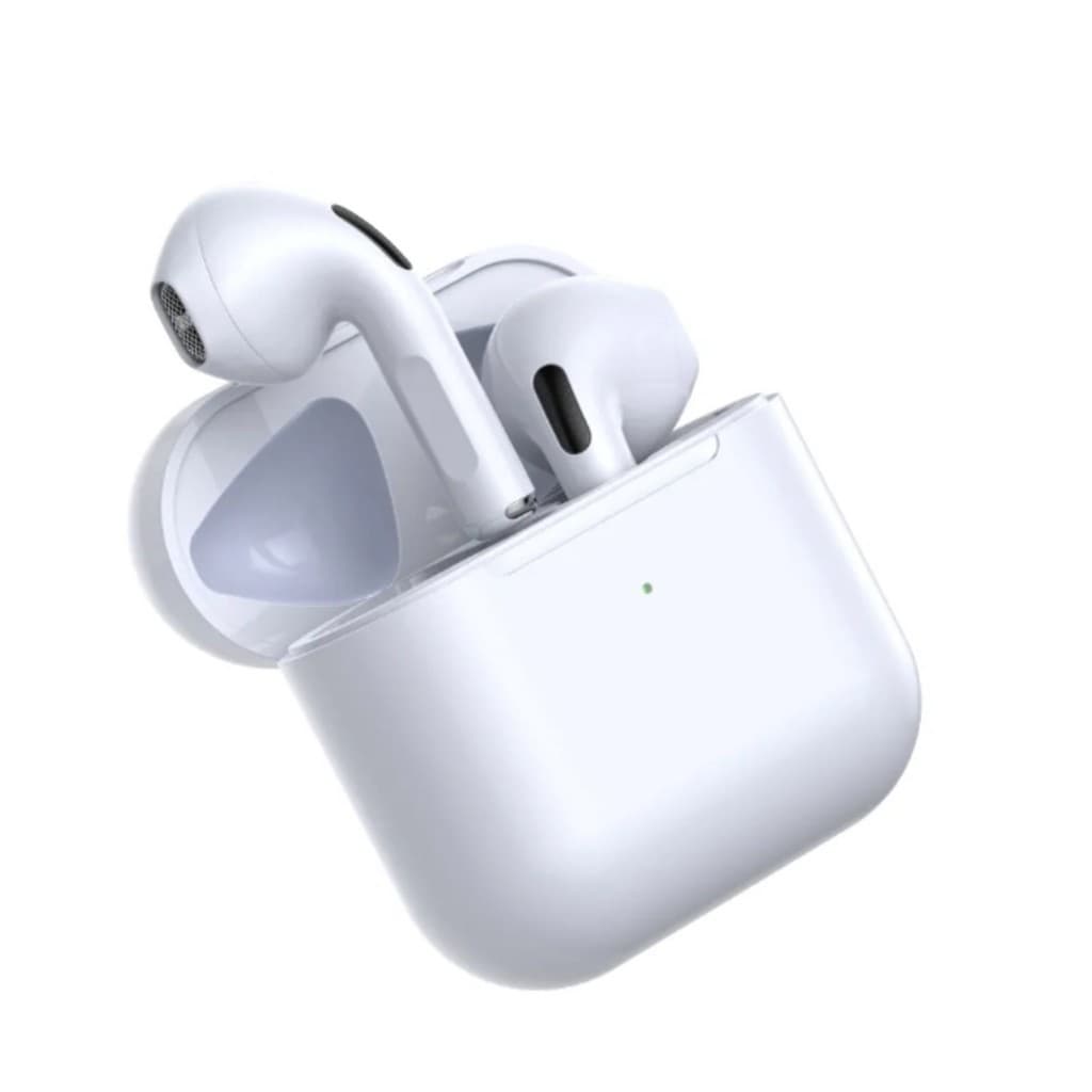 Fone De Ouvido Bluetooth Sem Fio PRO 4 Tws Com Microfone Bluetooth 5.1 Esportivos Para Android / Ios iphone Merlin Store