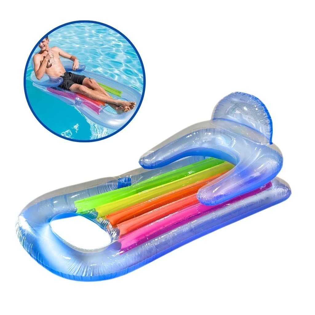 Colchão Poltrona Inflável Importway Boia Para Piscina Luxo