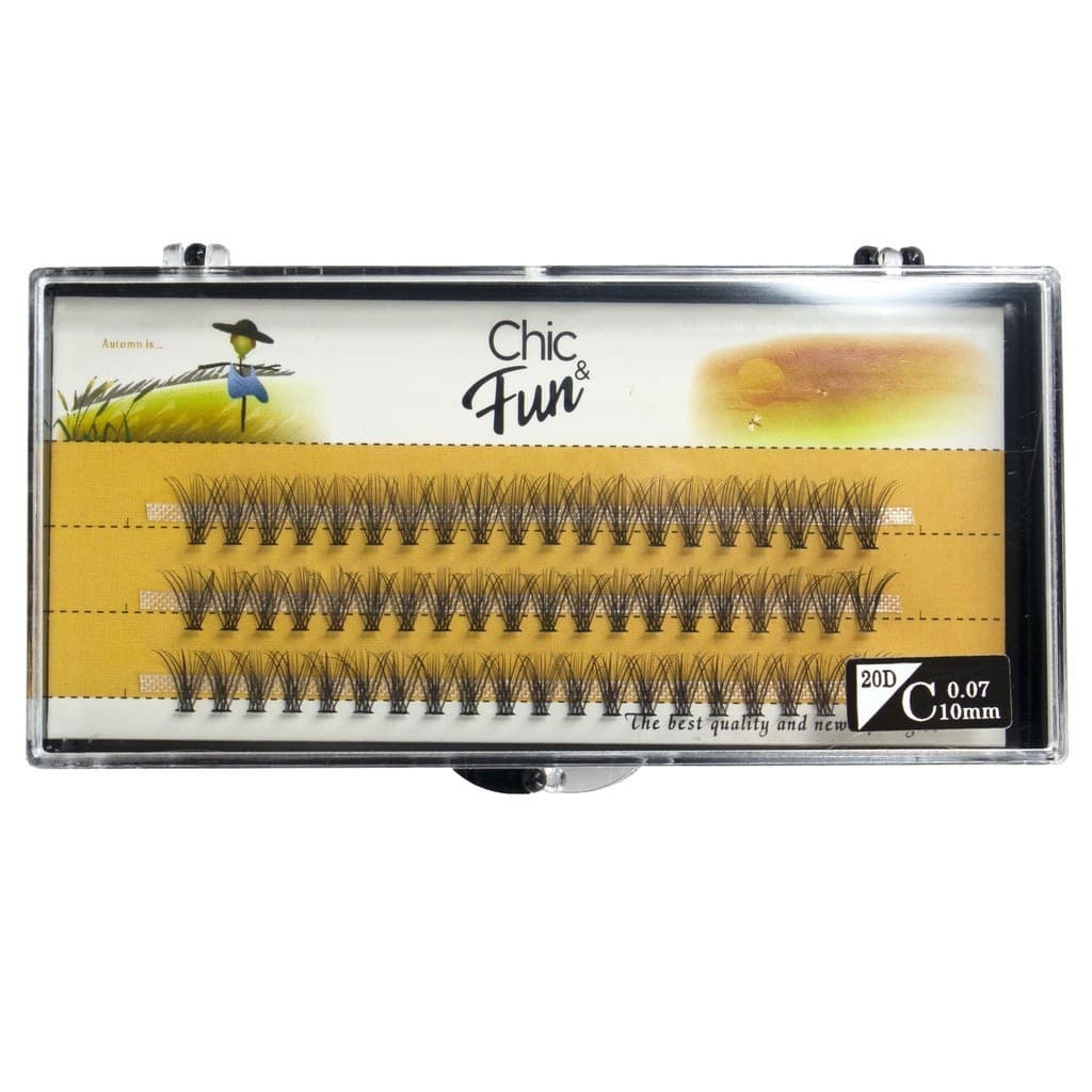 20d CíliosTufinho Com 20 Fios Curvatura D cilios Fio a Fio