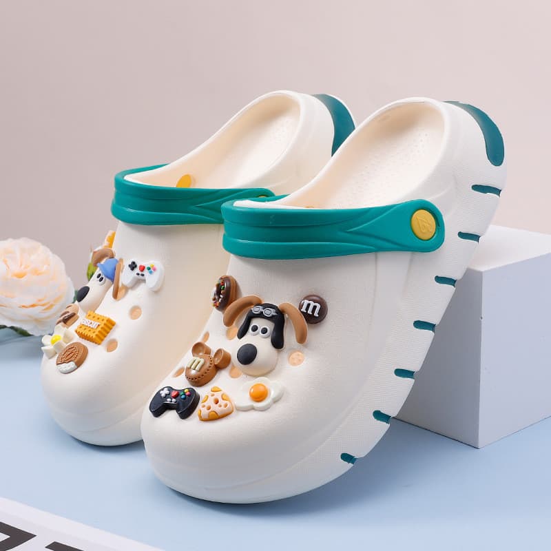 Sandálias De Verão Plataforma De Praia Anti-Derrapante Chinelos Chinelo Sapatos De Buraco De Conforto Para Estudantes