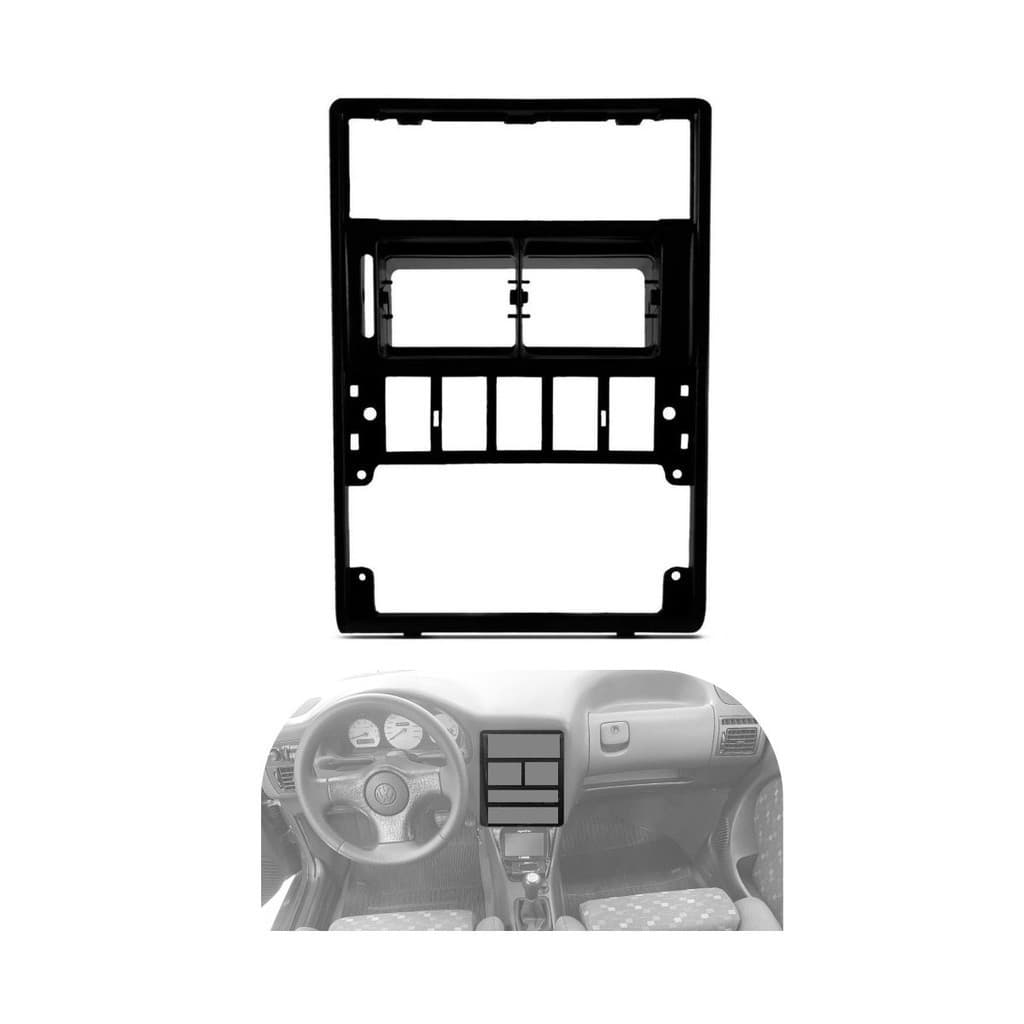 Moldura Central Painel Rádio Difusor Ar Gol Bola parati saveiro G2