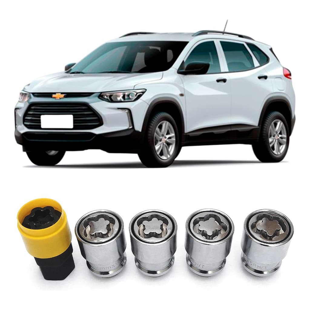 Trava Porca Parafuso Antifurto De Rodas Gm Nova Tracker