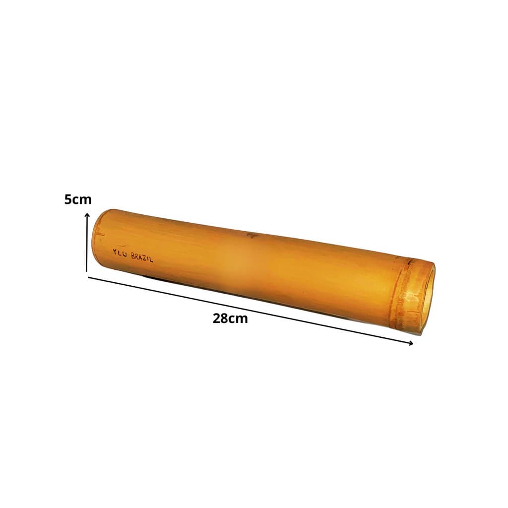Ganzá de Bambu Ylu Brazil 28cm Chocalho