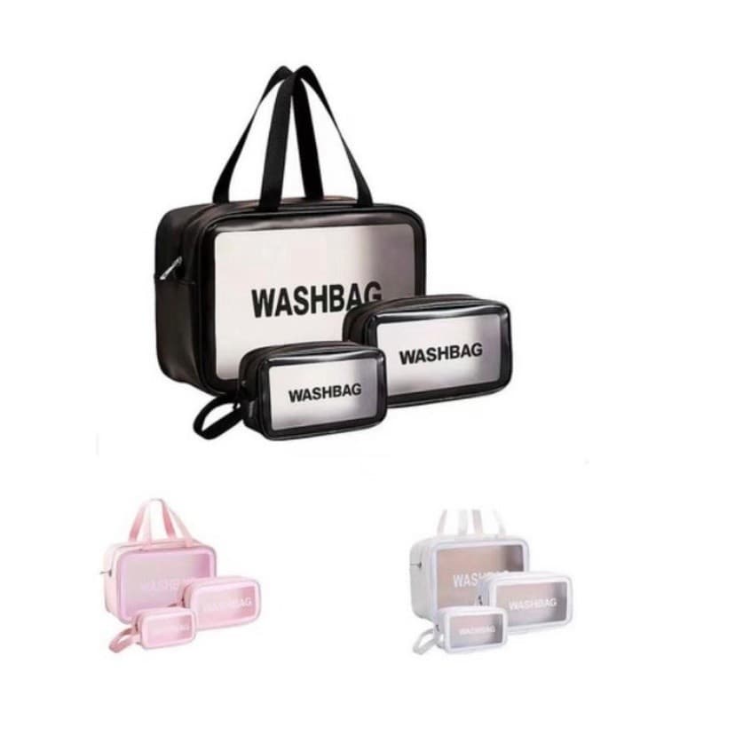 1 Bolsa Necessaire Para Maquiagem Cosméticos Divisória Mala Viagem Merlin APENAS / Escovas/Organizadora de Mala Higiene Pessoal /Viagem/Viagem de Negócios / Portátil / Impermeável - Diversas Cores