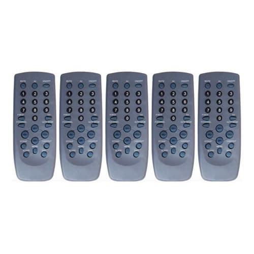 Promoção Controle Compatível Com Tv Tubo Cce Modelo Antiga (com 5 Pc)