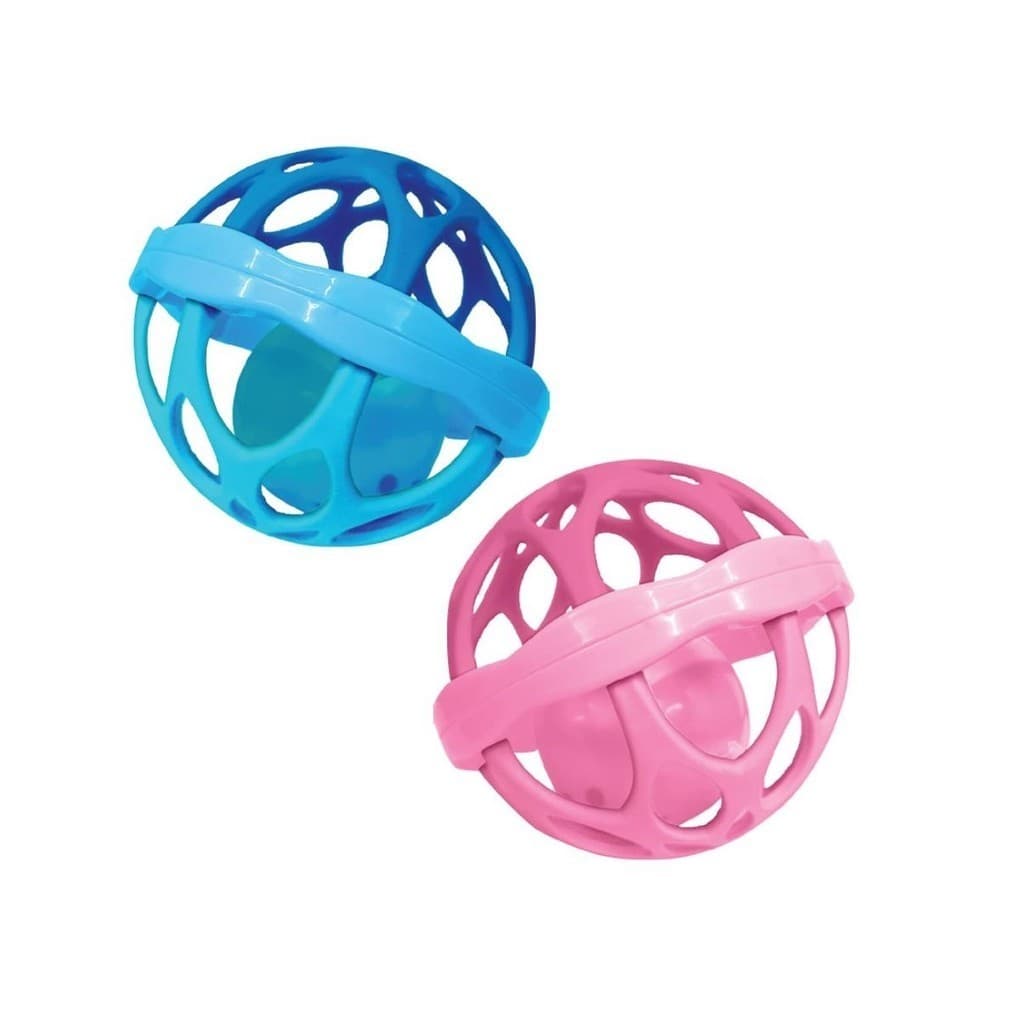Chocalho Bola Maluquinha Estimula Sentidos Bebe Brinquedo infantil Pet