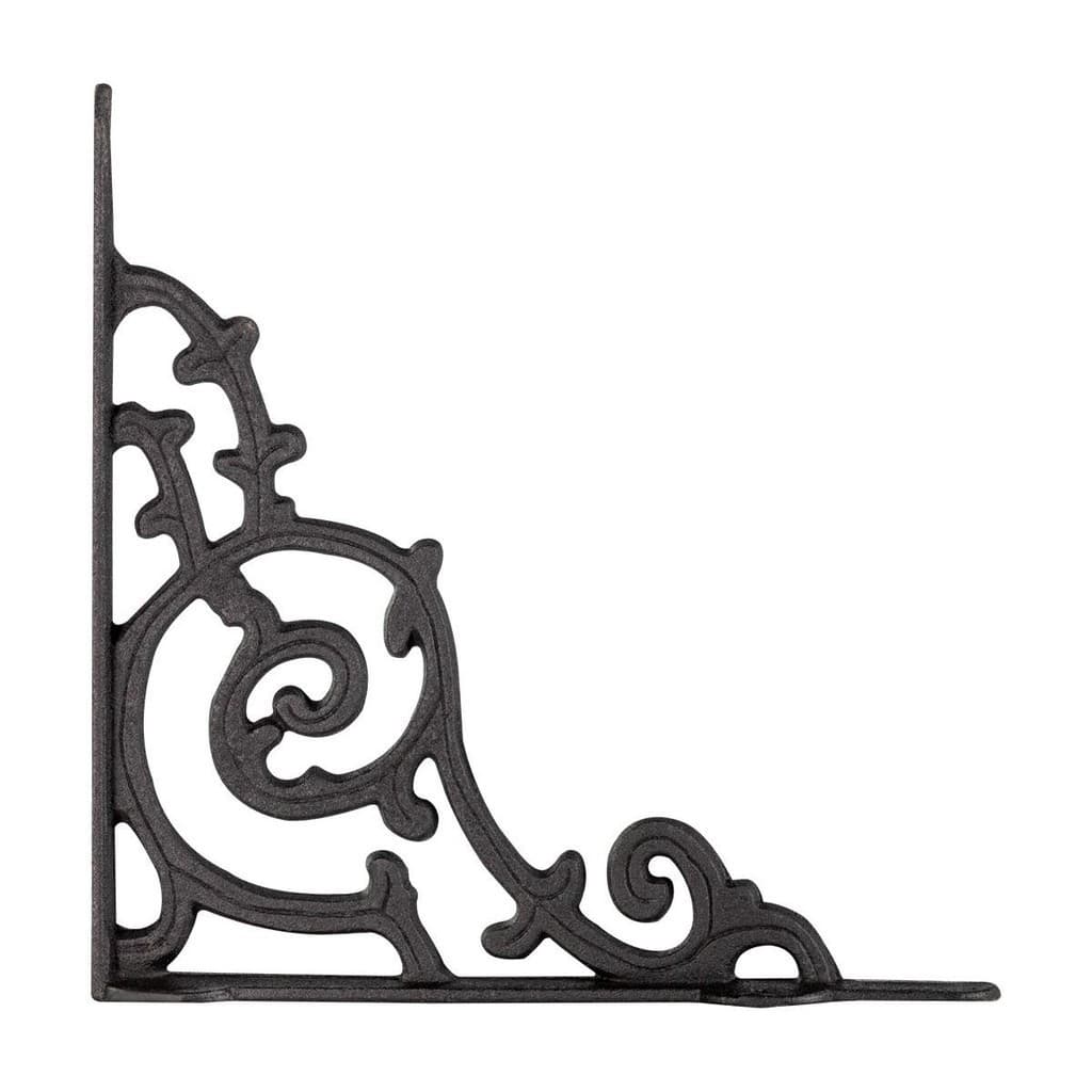 Mão Francesa Suporte Cantoneira para Prateleira Industrial Bancada Mesa 20x20cm
