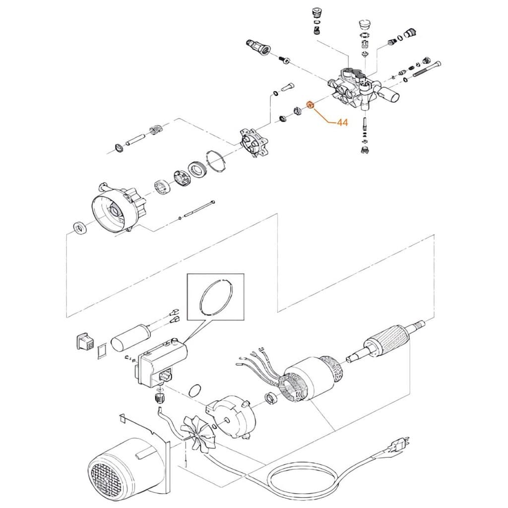 Gaxeta Lavadora J6000 Jacto Original