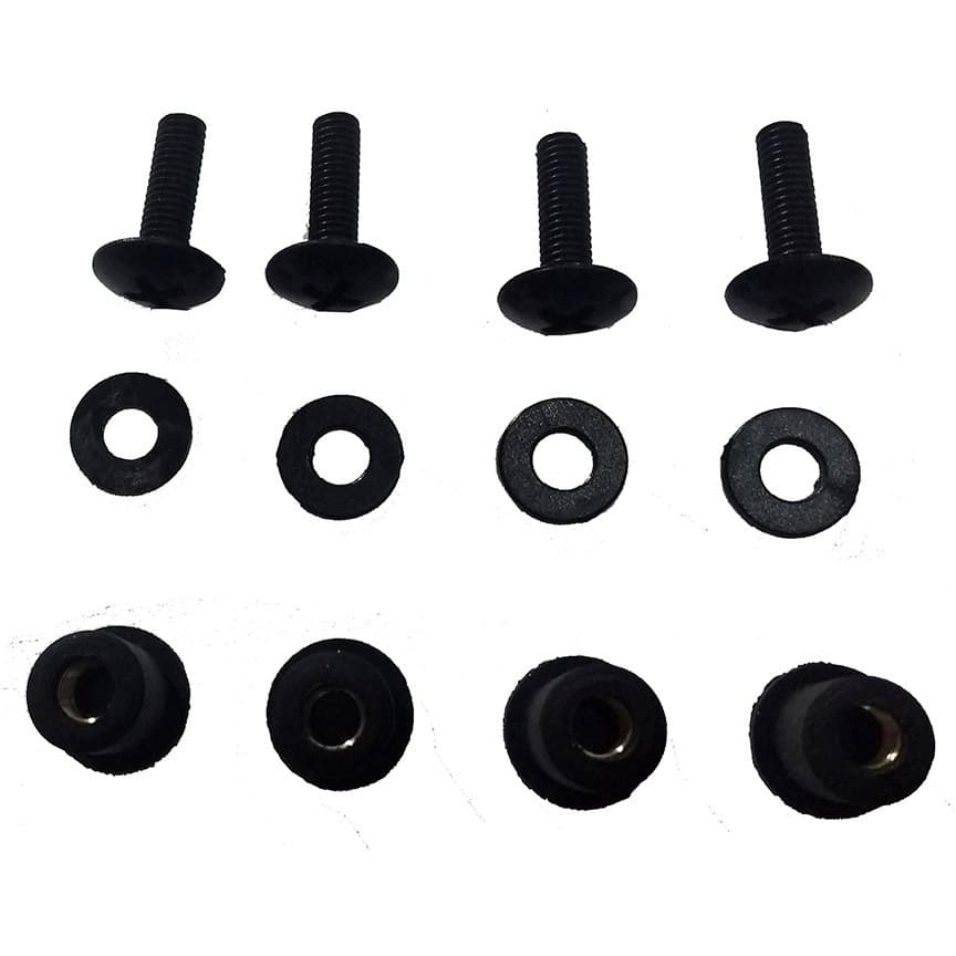 Parafuso Bucha fixar Bolha Xmax Philips Kit4 Nylon x max