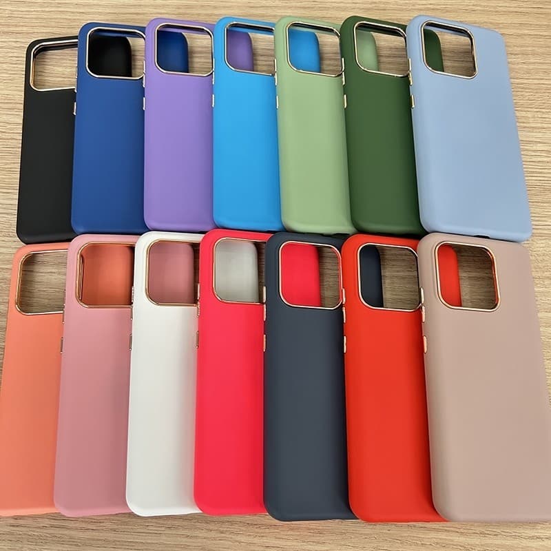 Capa de silicone premium para telefone com sensação de pelei Redmi 12C/Redmi 12/11A/11 Prime/11 lite