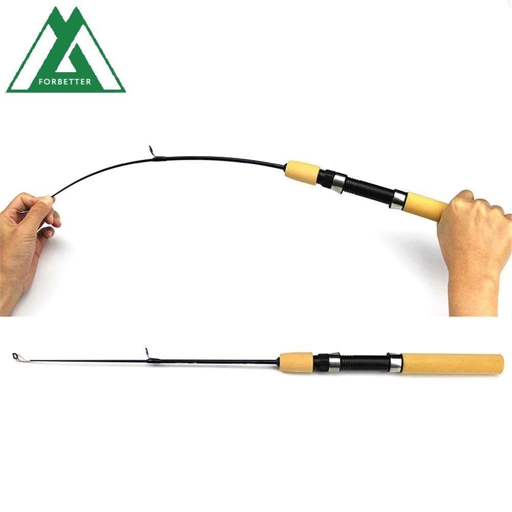 Vara De Pesca FORBETTER 60cm/80cm/100cm Acessórios Telescópicos Anti-Derrapante Mini Gelo