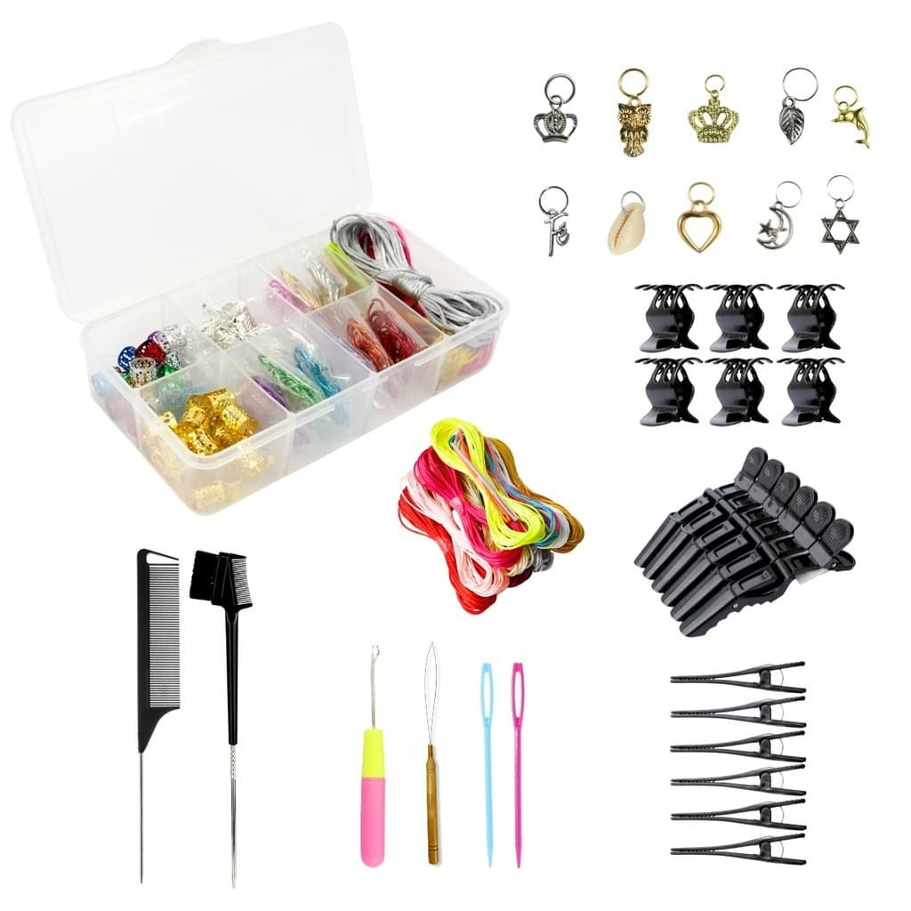 Kit Trança Nagô Completo Para Trança Nago e Trança Box Braids