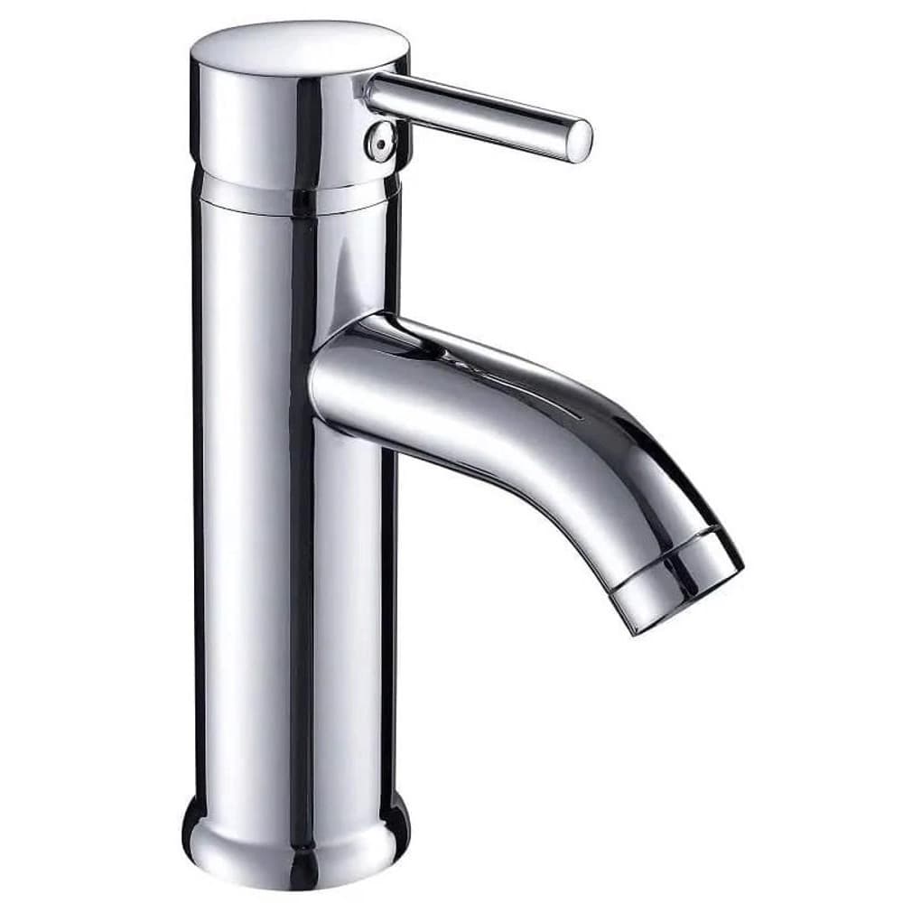 TORNEIRA MISTURADOR MONOCOMANDO BANHEIRO BICA BAIXA PRATA