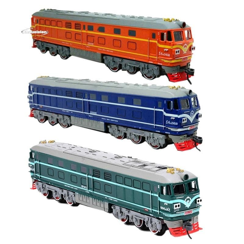 Crianças Simulação 1 : 87 Liga De Combustão Interna Locomotiva Modelo Brinquedo Acústico-Óptico Trem Brinquedos Para Pre