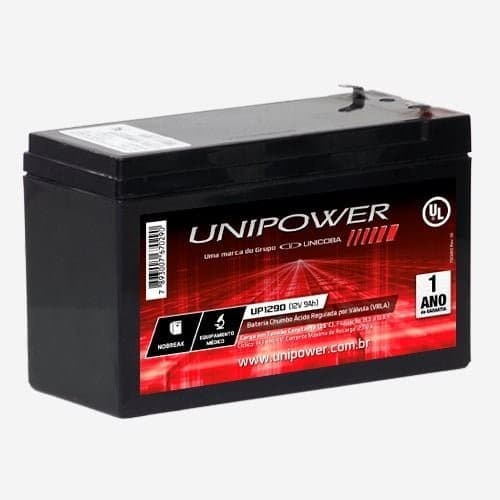 Bateria Unipower 12v 9,0ah Adap. (Up1290)O