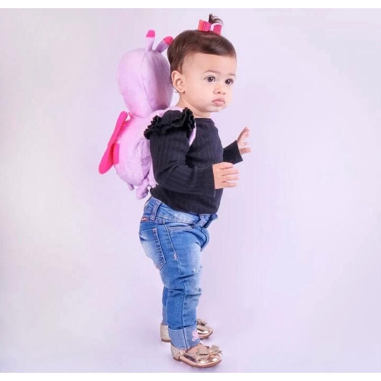 Mochila Protetora - Anti Queda Cabeça / Costas - Para Bebês - Menina-Menino protege seu bebe das quedas