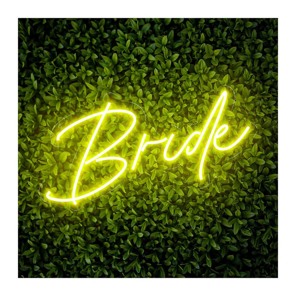 Neon Led Bride noiva noivado casamento Decoração festa
