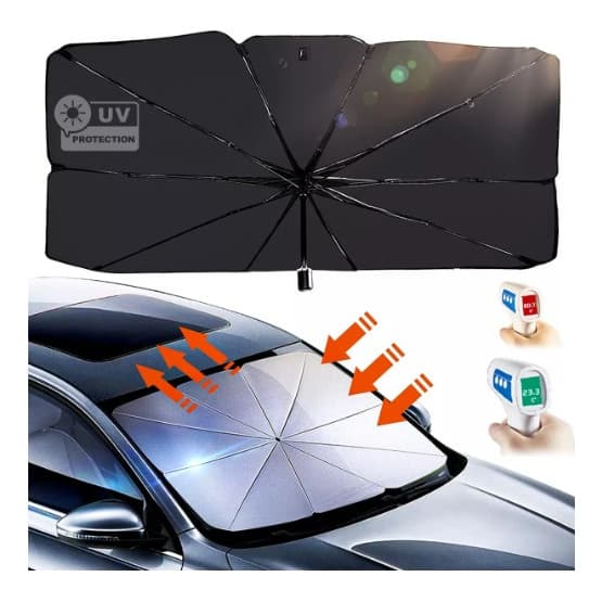 Painel Guarda Sol Original Protetor Solar Veicular Quebra Sol Para Brisa De Carro Proteção Solar UV