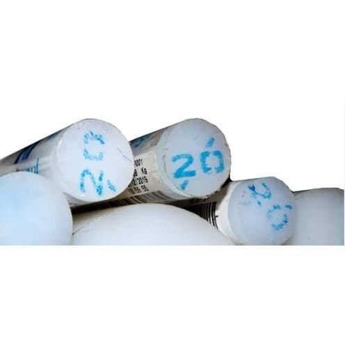 Nylon PA Tarugo 20mm (diâmetro) X 50cm (comprimento) Bastão Plástico para Usinagem