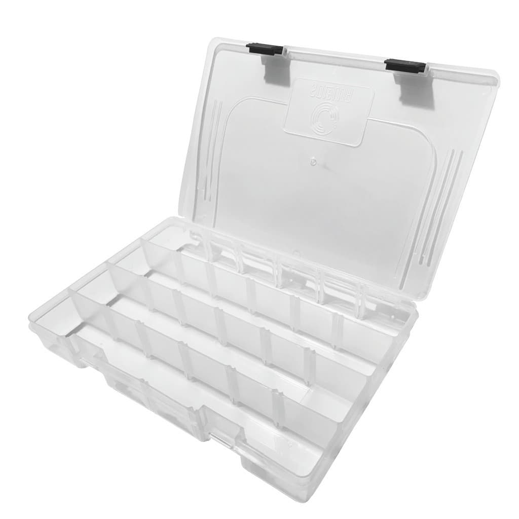 Estojo Organizador Multiuso com 20 Divisórias Personalizáveis Compacto Escolha a Cor