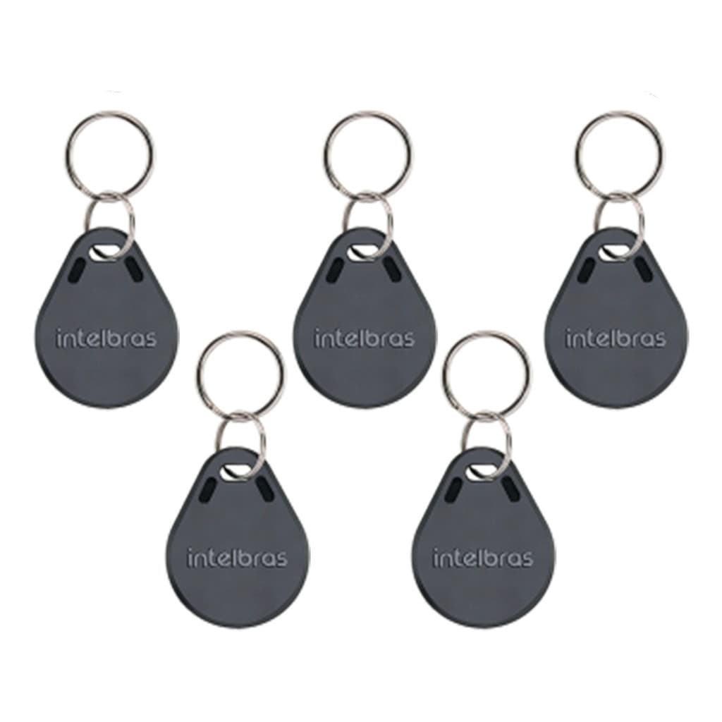 5 Chaveiros Tag Aproximação Rfid 125khz Intelbras Th 1000