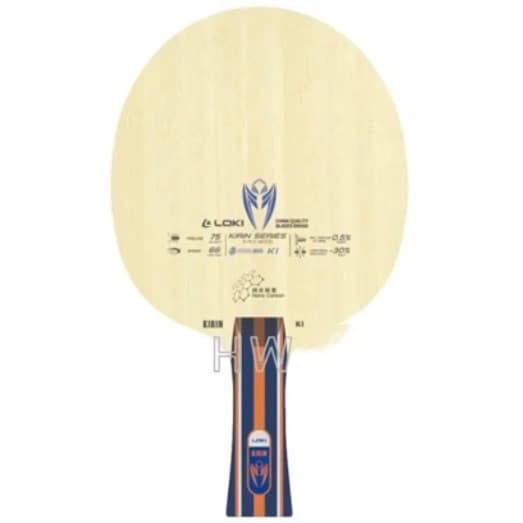 Raquete Lâmina Tênis de Mesa Ping Pong Loki Kirin K1 Madeira