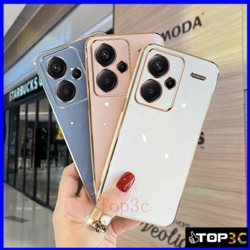 Capinha Redmi Note 13 Pro Plus 5G/Note13 Note12 Caixa Telefônica Simples E Elegante De Cor Sólida ZB
