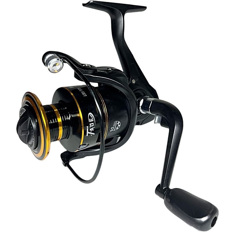 Molinete De Pesca Taue WZ 3000 - 10 Rolamentos - 5.1:1 - Drag: 7kg - Carretel Aluminio