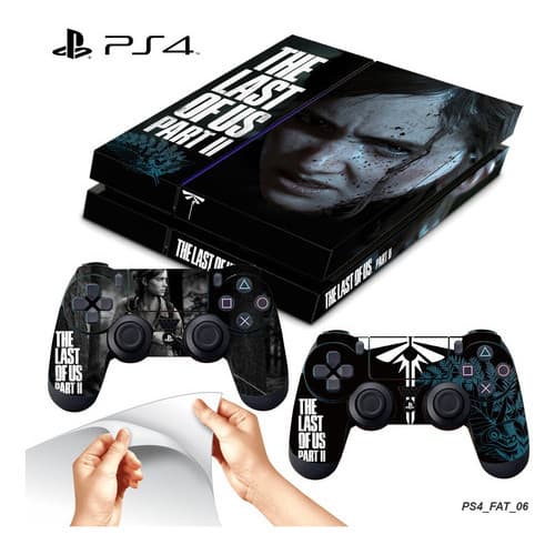 Skin Adesivo Playstation 4 Fat Ps4 The Last Of Us Part 2