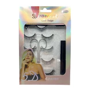Cílios Postiços SS 1837 - Kit com Cola Pinça e Tesoura - Sabrina Sato