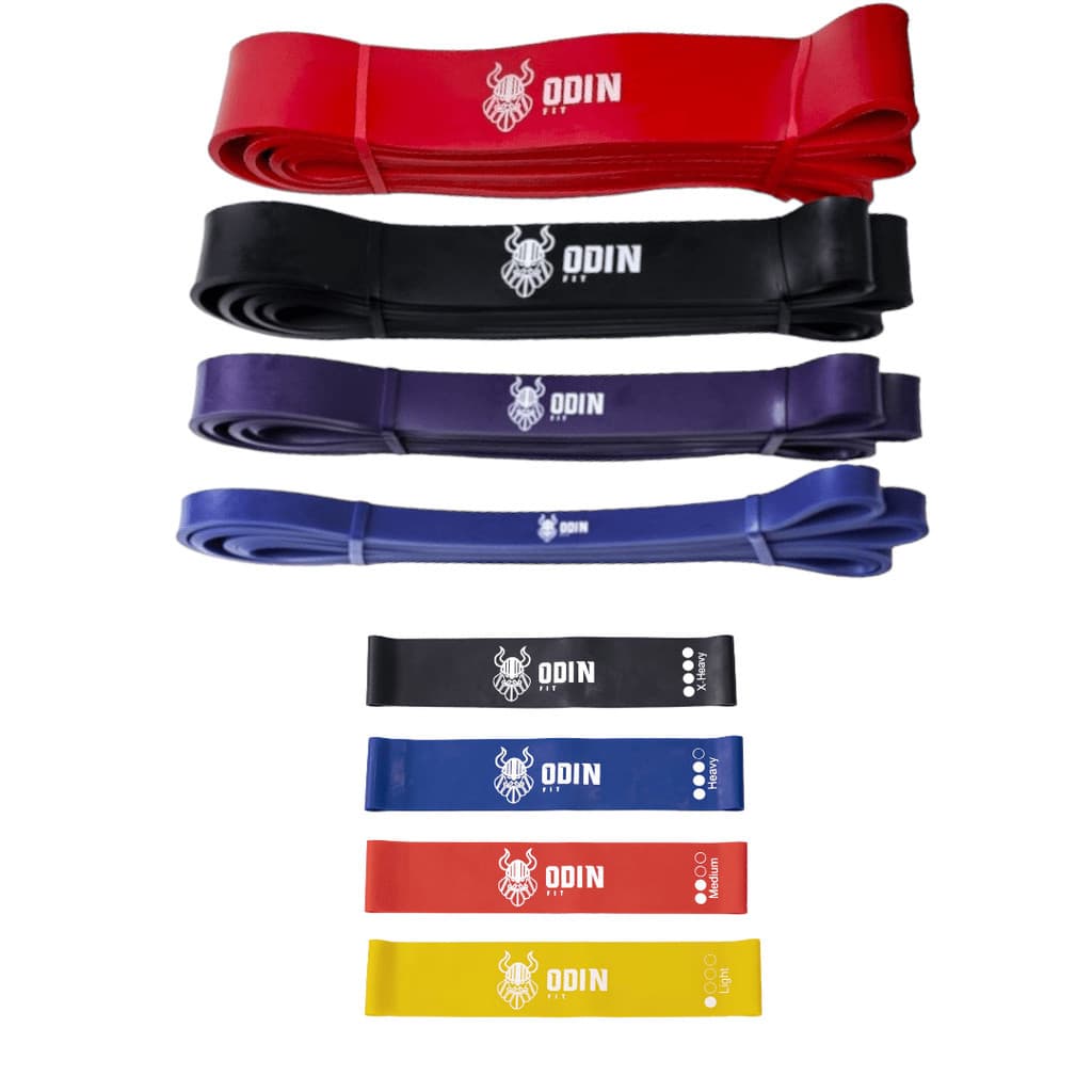 Kit Super Band Mini Band Elástico Academia Treino Odin Fit