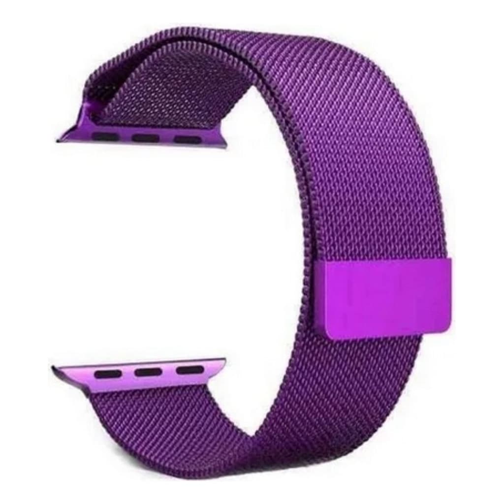 PULSEIRA METAL AÇO MILANESE PARA RELÓGIO SMARTWACH APPLEWATCH 38MM