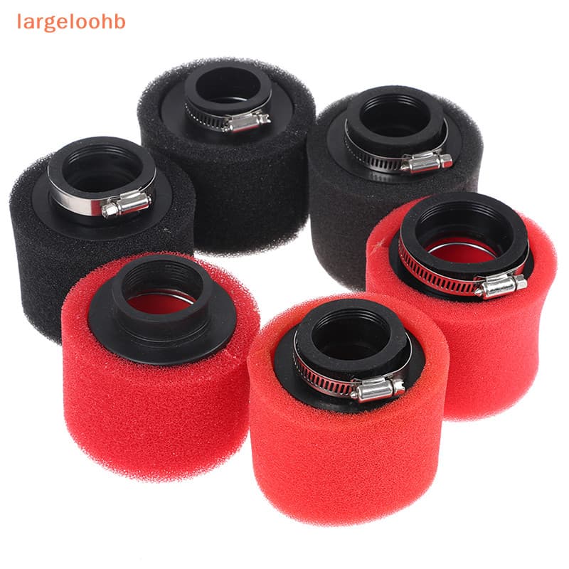 [largeloohb] Filtro De Ar De Espuma De Pescoço Reto Scooter Dirt Pit Bike Motocicleta