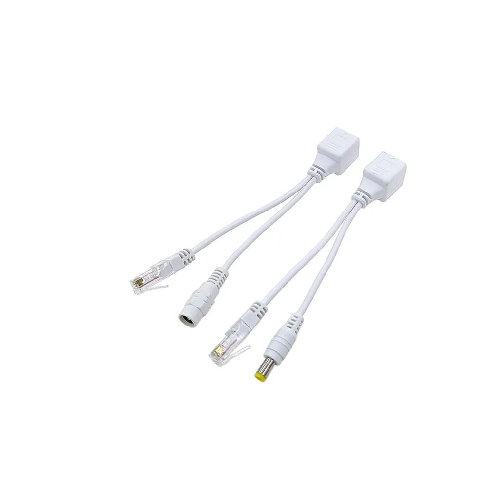 Adaptador Poe Para Câmera Wi-fi Roteador Pelo Cabo De Rede