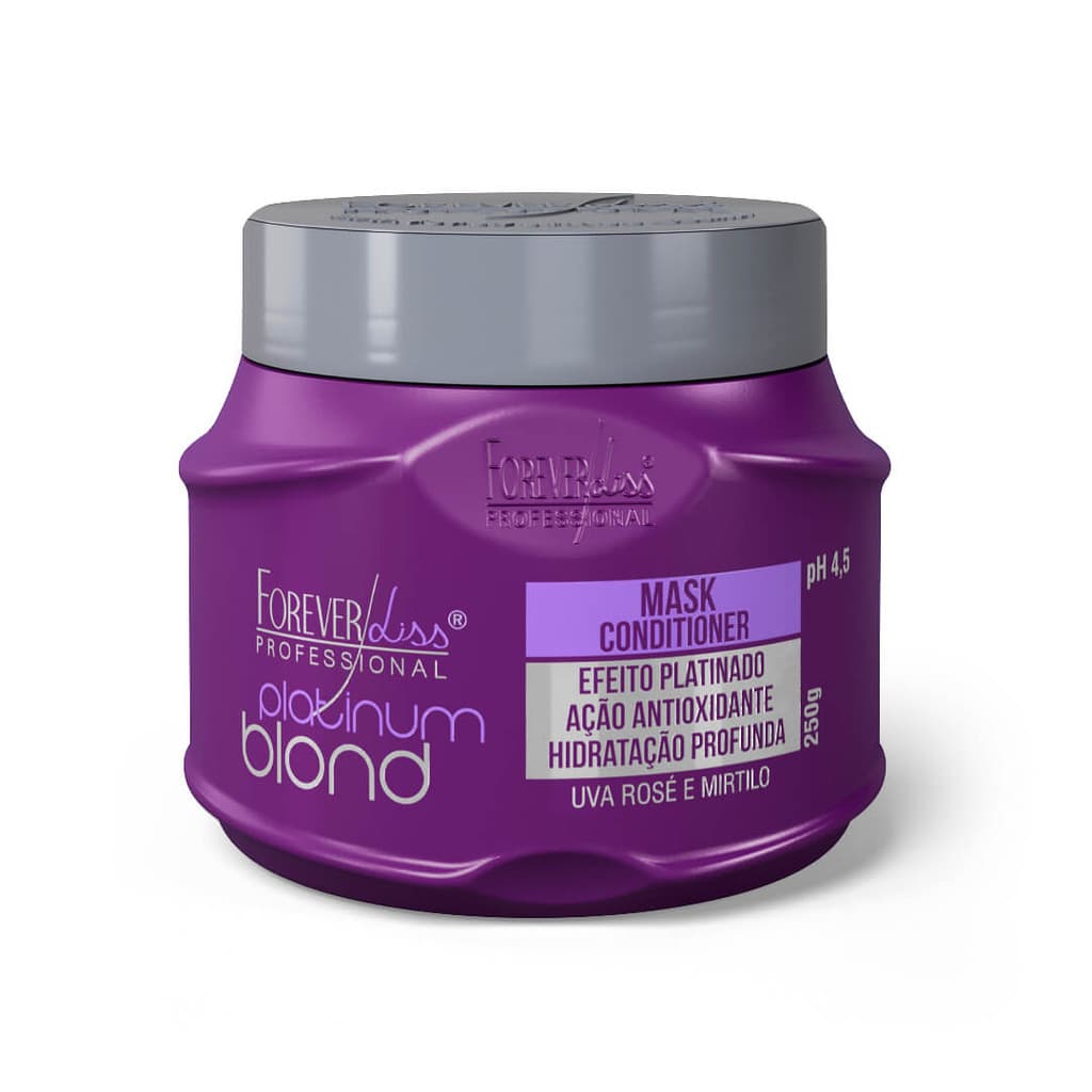 Máscara Platinum Blond Forever Liss 250g