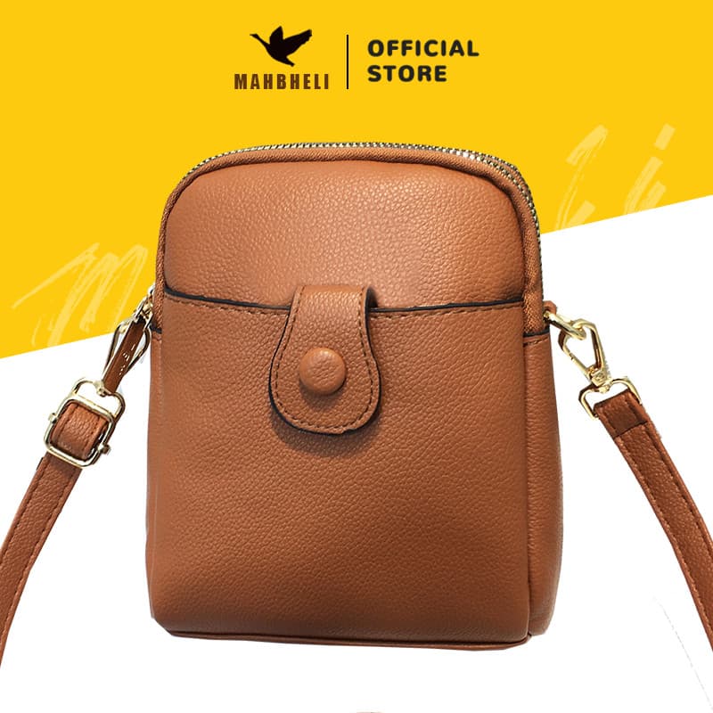 MAHBHELI Bolsa Crossbody E Ombro Feminina Para Celular Com Design Moderno Lançamento 2025