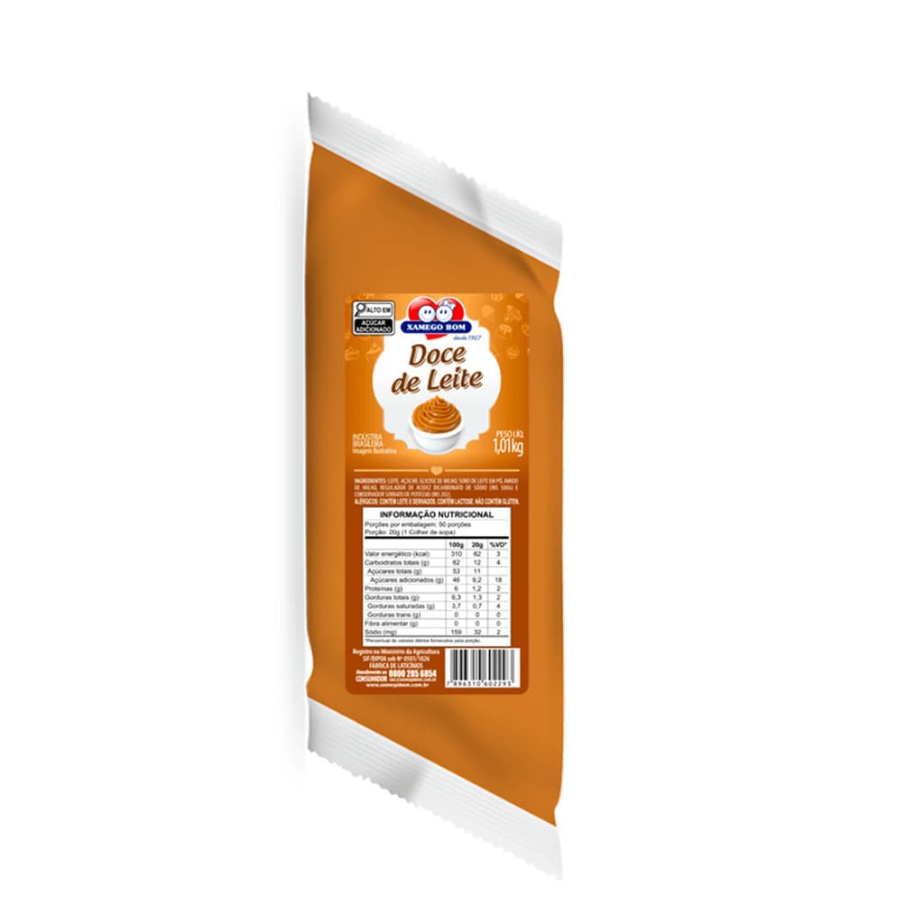 Doce de Leite Reserva 1,01 kg Bag Xamego Bom