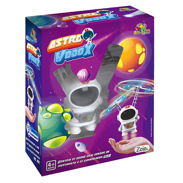 Astronauta Boomerang com 2 Hélices Art Brink