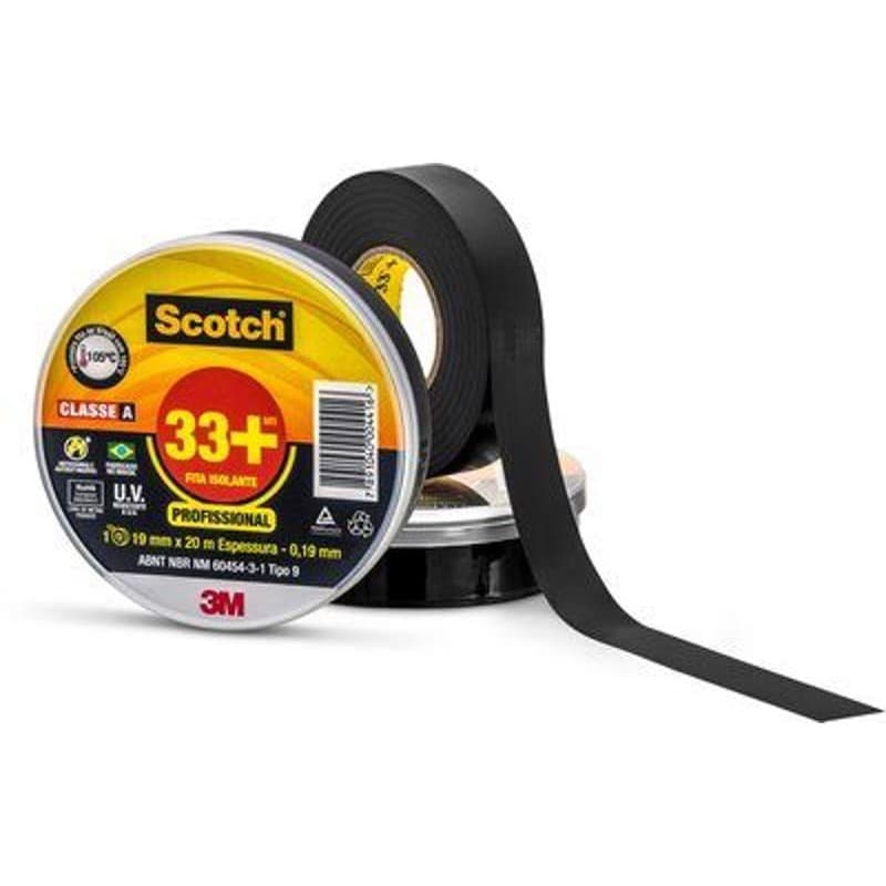 Fita Isolante Scotch™ 33+ 20 metros - 3M