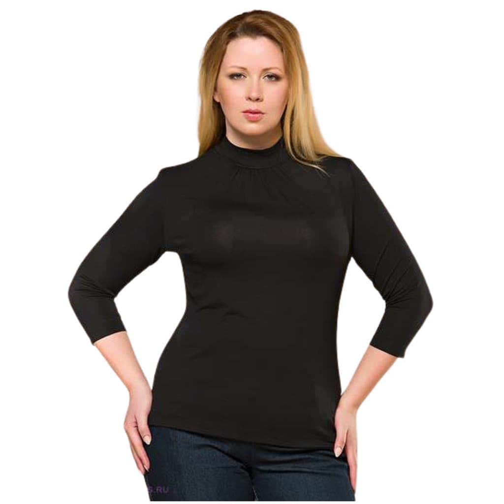 Blusa Camiseta Feminina Segunda Pele Cacharel Gola Alta Manga Longa Plus Size