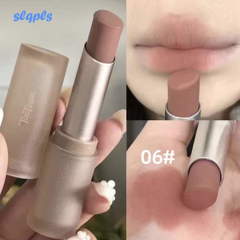 Toot Dodo Air Mist Velvet Lipstick Batom De Veludo Longa Duração Não Desbotante Mate Pasta De Feijão Nude Color Lip Gloss